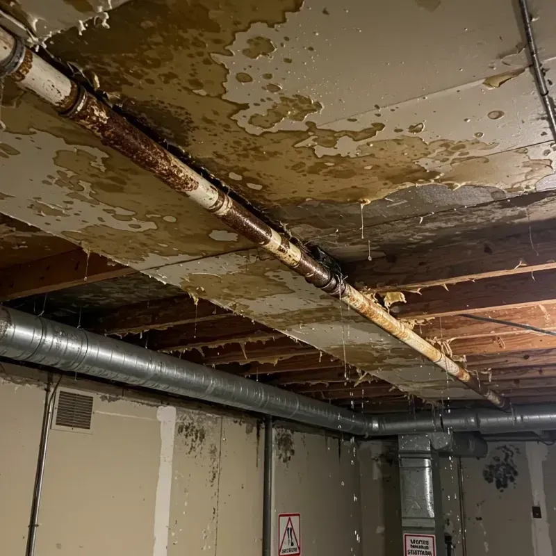 Ceiling Water Damage Repair in Warren, IN