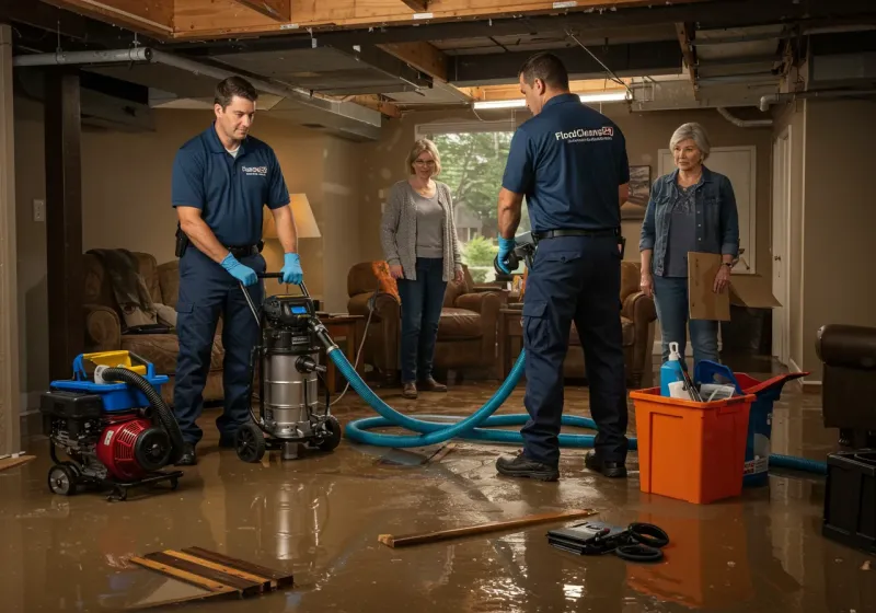 Basement Water Extraction and Removal Techniques process in Warren, IN