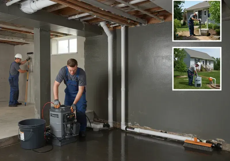 Basement Waterproofing and Flood Prevention process in Warren, IN